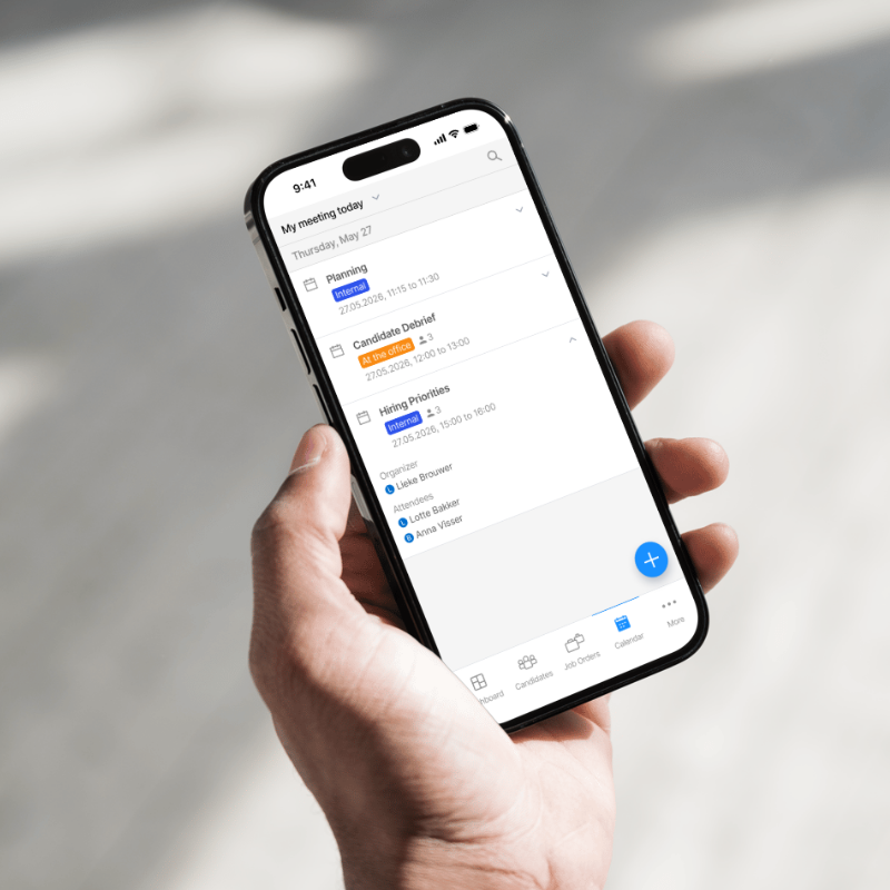 Carerix for Mobile - Carerix Recruitmentsoftware
