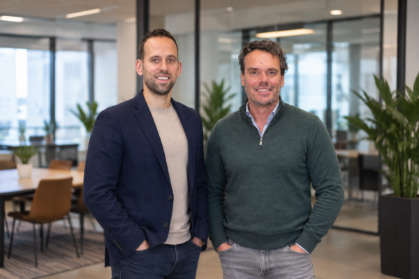 Collega Pieter Kemper en Luuk van Neerven van Booston